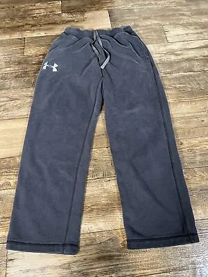 Under Armour Cold Gear Sweatpants Mens Large Black Fleece Athletic M3 • $19.99