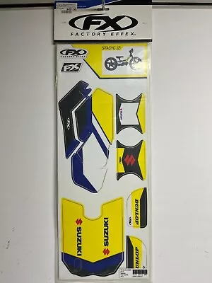 Stacyc Sta-cyc Suzuki Graphics Kit Rmz250 Rmz450 Rm125 Rm250 Rm65 Rm60 Drz • $44.95