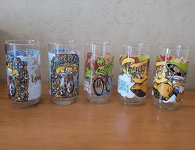 5 Vintage 1981 McDonald's  The Great Muppet Caper Glasses • $19.95