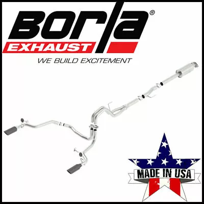 Borla ATAK Cat-Back Exhaust System Fits 2015-2020 Ford F-150 2.7L 3.5L 5.0L • $1217.99