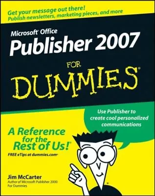 Microsoft Office Publisher 2007 For Dummies Jacqui Salerno McCar • $6.97