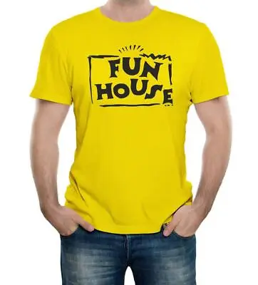£9.99 • Buy Fun House T-Shirt - Funny T Shirt Retro 80s 90s Game Show Joke Fancy Dress Cool