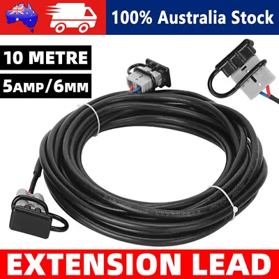 $28.95 • Buy 50 AMP 10M Extension Lead 6MM Twin Core Automotive Cable For Anderson Style Plug