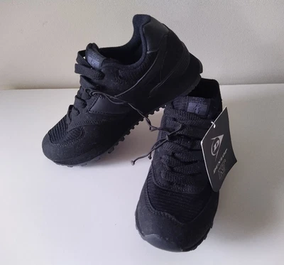 $9 • Buy Dunlop KT26 Kids Shoes Size 2 Black Shoes Brand New With Tags