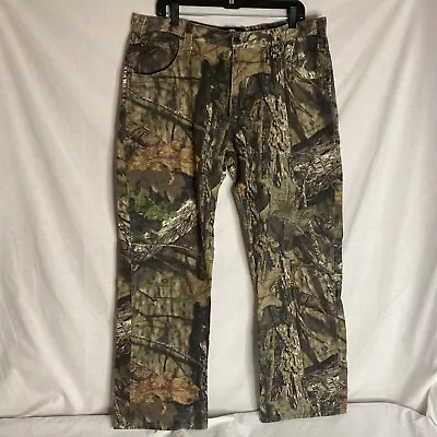 Mossy Oak Break-up Country Camo Hunting Jeans Size 38x32 • $22.99