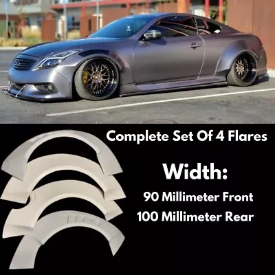 08-13 Infiniti G37 Fender Flares 4pc Kit • $950