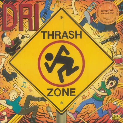 Dirty Rotten Imbeciles ‎- Thrash Zone LP COLORED VINYL D.R.I. DRI METAL RECORD • $39.99