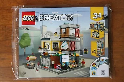 Lego Instructions Manual Booklet Creator Townhouse Pet Shop Cafe 31097 BRAND NEW • $18.32