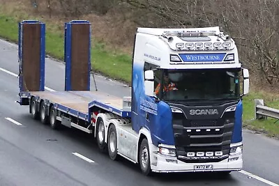 WESTBOURNE SCANIA MV72WFJ 6x4 TRUCK/LORRY PHOTO • £0.99