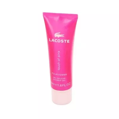 Lacoste TOUCH OF PINK Body Perfumed Shower Gel - 50ml Travel Size - BRAND NEW • £9.95