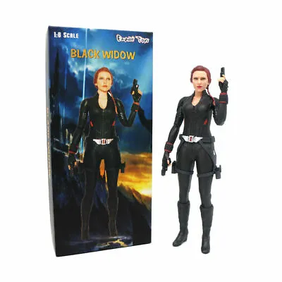 Marvel Avengers Hero 1/6 Black Widow 12  Action Figure Model Natasha Statue Toy  • £39.99