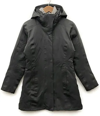 Patagonia Tres Parka Womens Small Long Hooded Waterproof Jacket Gray S $699 2011 • $179.10