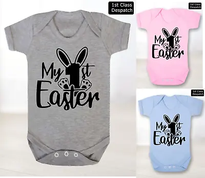 £5.99 • Buy Baby Grow 1st Easter Bunny T-Shirt Kids Childrens Cute Cool Novelty Body Suits