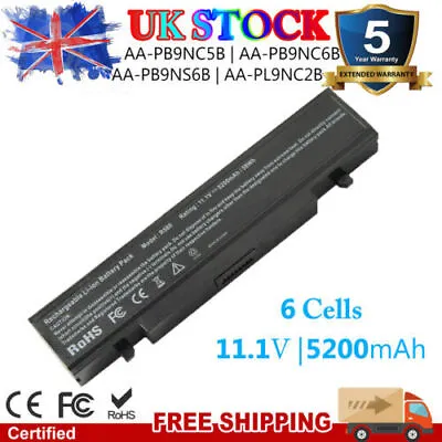 £13.45 • Buy AA-PB9NC6B Battery For Samsung R428 RV510 R530 R580 R730 AA-PB9NS6B AA-PB9NC6W