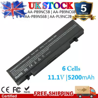 £13.99 • Buy AA-PB9NS6B AA-PB9NC6B Q318 Laptop Battery For Samsung RV511 RV515 Q318-DS01