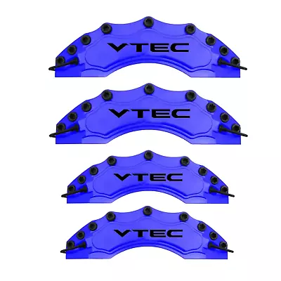 VTEC Brake Caliper Cover | Customized Design  (4 Pieces)  | Blue • $79.90