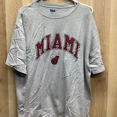 Vintage James # 6 Miami Heat Basketball NBA Short Sleeve T Shirt Size Xlarge • $9