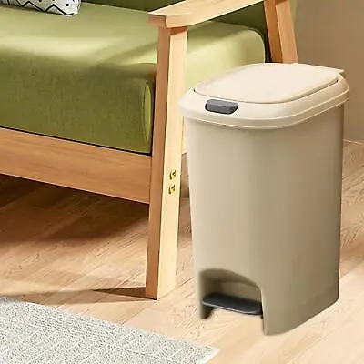 $30.62 • Buy 2 In 1 Foot Pedal Press Type Garbage Bin Odorless For Toilet Restaurants Home