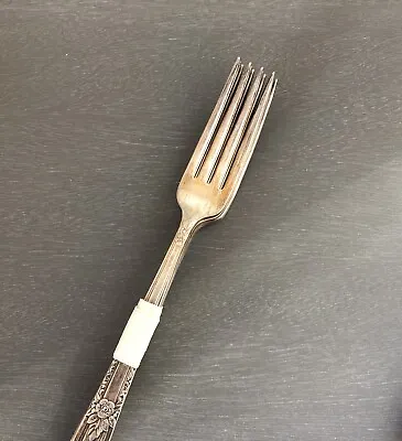 Vernon Silver-plate Forks Set Of 4 -7.5  Long - Vintage • $12.59