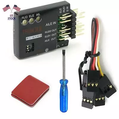 FPV 3 Axis P1-GYRO Flight Controller 3D Stabilizer System For RC Airplane Model • $20.99