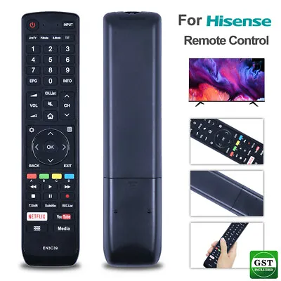 EN3C39 Remote Control For Hisense TV 50N7 50P7 55N7 55P7 65N7 65N8 65N9 65P9 • $17.93