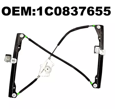 Fit VW Beetle Convertible Window Regulator Front Left Passenger Electric 98-2010 • $24.88