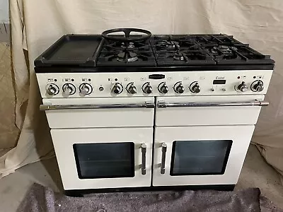 Rangemaster 110 Excel Dual Fuel In Ivory • £400