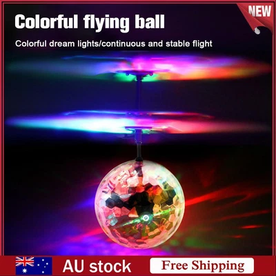 $14.70 • Buy Mini Drone RC Flying Ball Luminous Planes Infrared Sensor Aircraft For Kids RAU