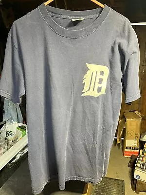 Majestic DETROIT TIGERS “INGE” Short Sleeve Blue Size M T-Shirt • $12
