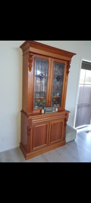 $100 • Buy Victorian Bookcase Cabinet