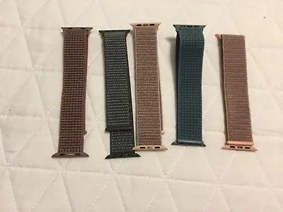 5X Nylon  Sport Loop Band Strap For 42/44mm • $12.99