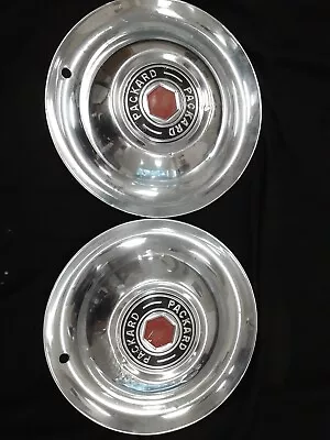 1951 1952 1953 1954 PACKARD Deluxe Wheel Cover Hubcaps OEM SET 51 52 53 54 55 • $120