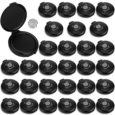 30 Pcs Mini Fingerprint Thumbprint Ink Pad Black Stamp Ink Pads For Identific... • $62.56