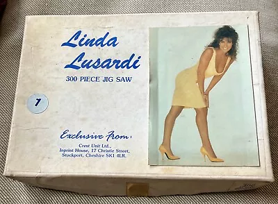 LINDA LUSARDI 300 PIECE JIGSAW RARE 1980s ITEM ONLY ONE ON EBAY & ONLINE • £15