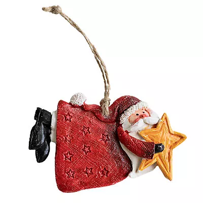 Xmas Tree Ornament Decorative Realistic New Year Hanging Pendant Multi-purpose • $12.83