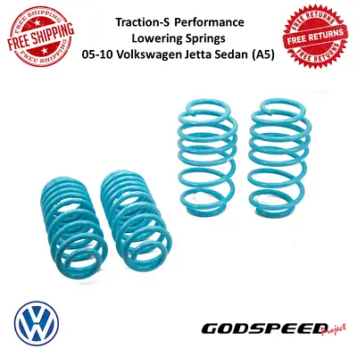 Godspeed Traction-S Performance Lowering Springs For 2005-2010 Volkswagen Jetta • $162