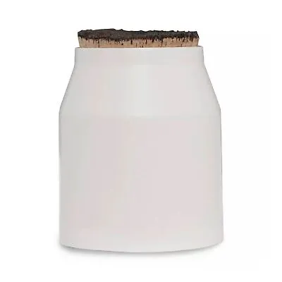 Tower Natural Life Medium Ceramic Storage Jar Weathered Cork LidWhite NL826200 • £9.99