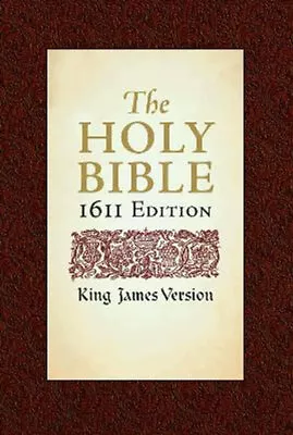 NEW KJV Bible 1611 Edition By Hendrickson Publishers Hardcover Free Shipping • $72.50