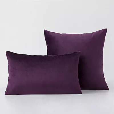 16  18  20  24  Velvet Large Cushion Cover Pillow Throw Case Sofa Car Home Decor • $9.44