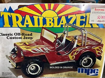 MPC 0852 Trailblazer Off Road Jeep 1/25 Vintage KIT McM Fs • $49.88