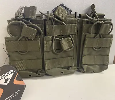 Condor Triple Stacker M4 Pouch Olive Drab - Tactical Airsoft MA44-001 -  NEW • $18.50