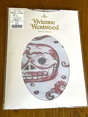 Vivienne Westwood Japan Pantyhose Stocking Porcelain Square Bordeaux  Size M-L • $55.20