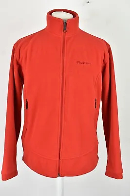 ROHAN Red Fleece Jumper Size S Mens Full Zip Core Outdoors Outerwear Menswear • $24.13