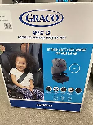 £49.99 • Buy Graco Affix LX Group 2/3 High Back Booster Seat  Nickel