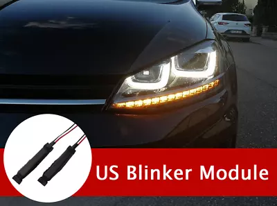 US Turn Signal Blinker As Parking Lights Module Set For All Models • $19.90