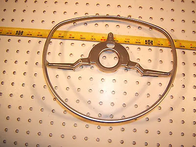 Mercedes 69-73 W109 300SEL 6.3 Silver Steering Horn Metal Genuine OEM 1 Ring • $141