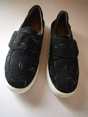 $16.99 • Buy Toms Altair Womens Casual Shoes Size 7 M  Black Flecked Wool