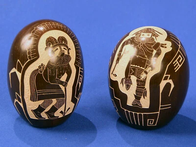 $420 • Buy Hopi Incised Pottery Seed Jars By Carla Nampeyo & Reuel Claw 5 