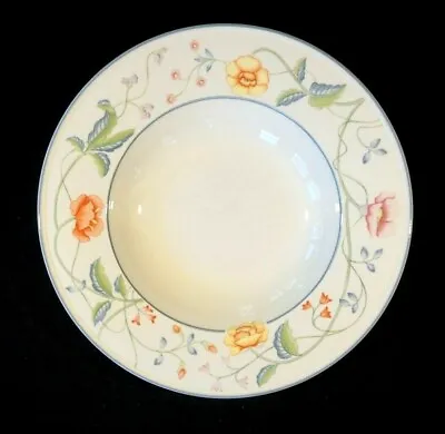 Beautiful Villeroy Boch Albertina Large Rimmed Soup Bowl • $48.28