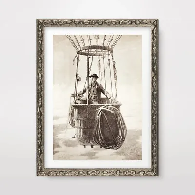 AIRSHIP PIRATE STEAMPUNK MAN ARTWORK ART PRINT POSTER Wall Home Decor Picture • $24.89